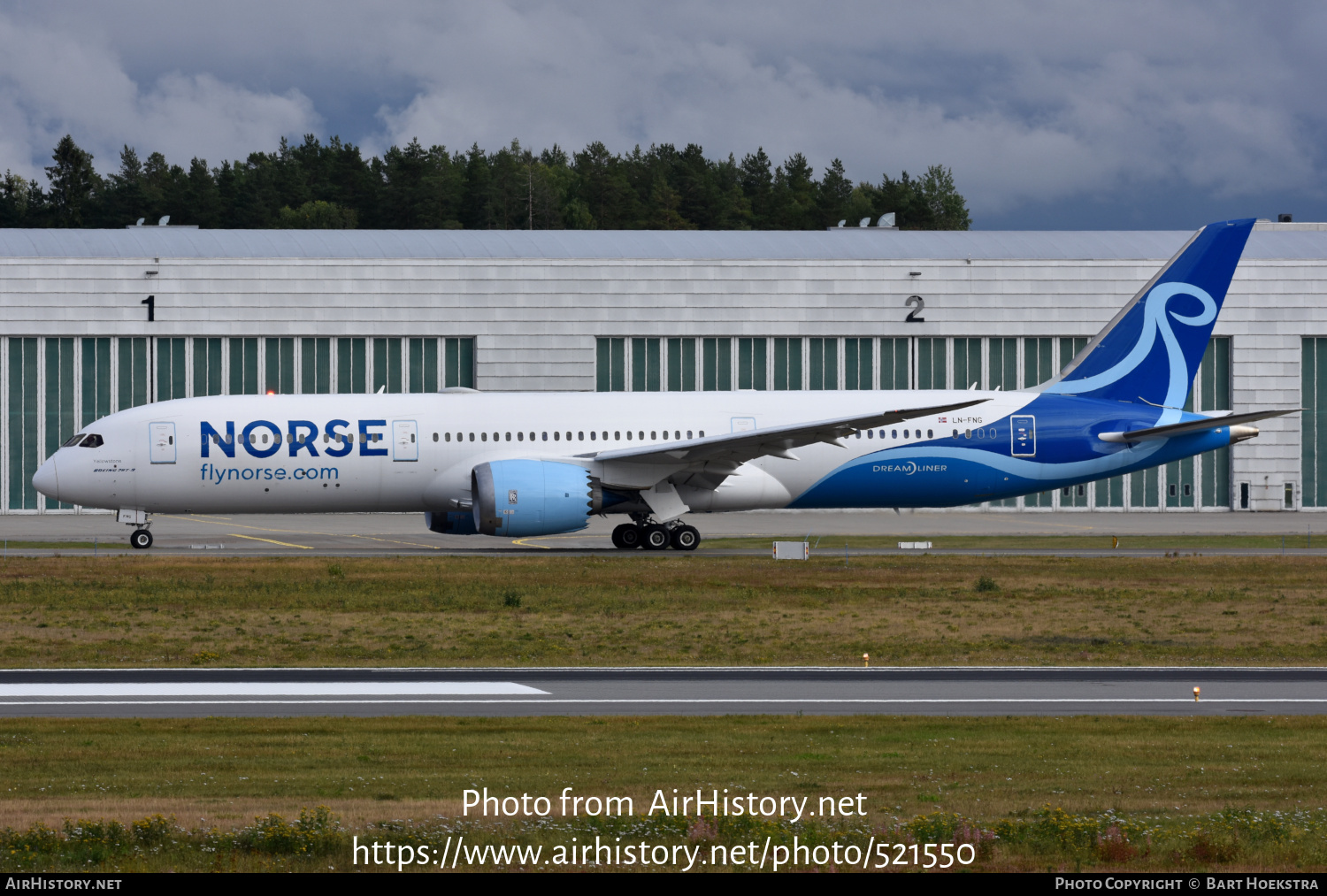 Aircraft Photo of LN-FNG | Boeing 787-9 Dreamliner | Norse Atlantic Airways | AirHistory.net #521550