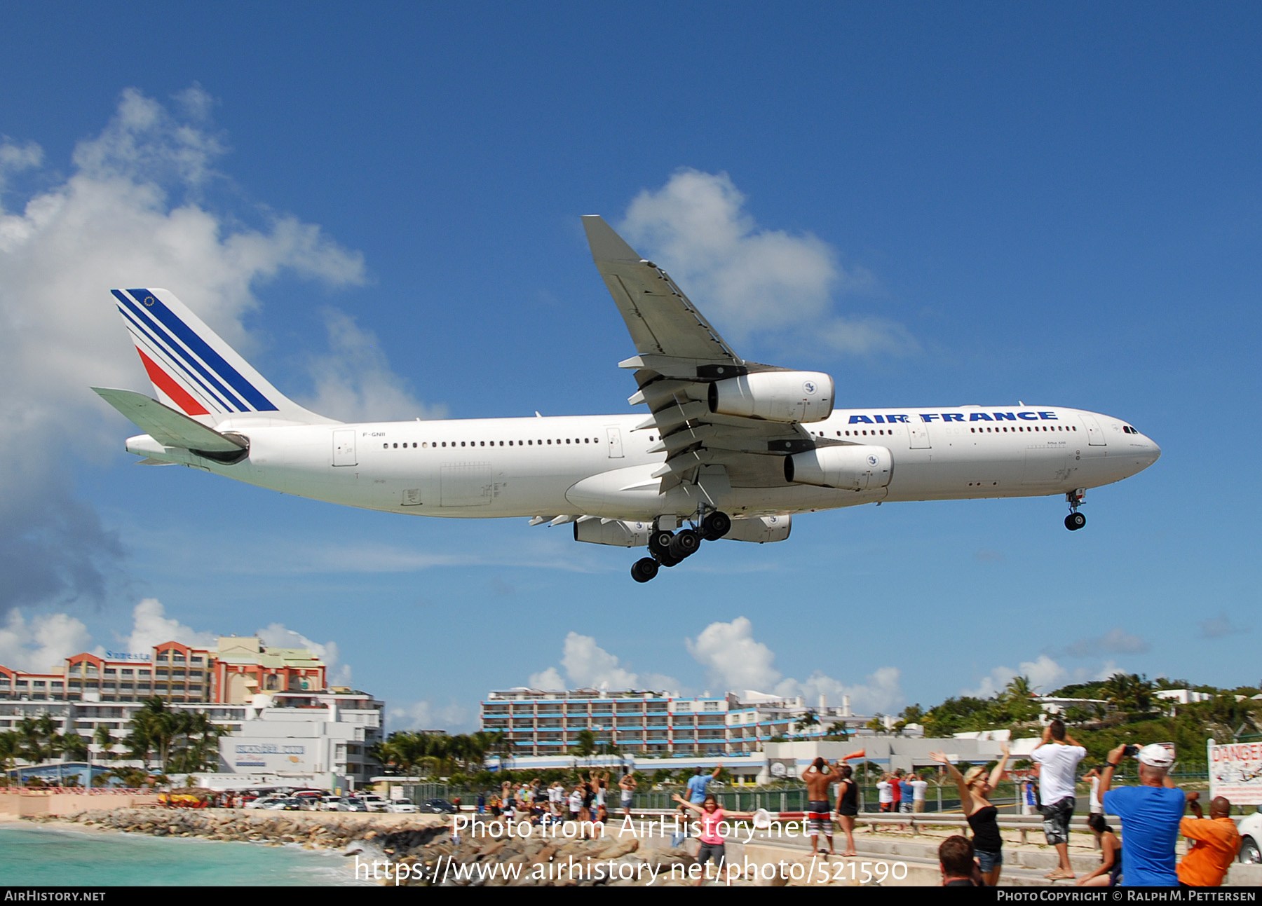 Aircraft Photo of F-GNII | Airbus A340-313X | Air France | AirHistory.net #521590