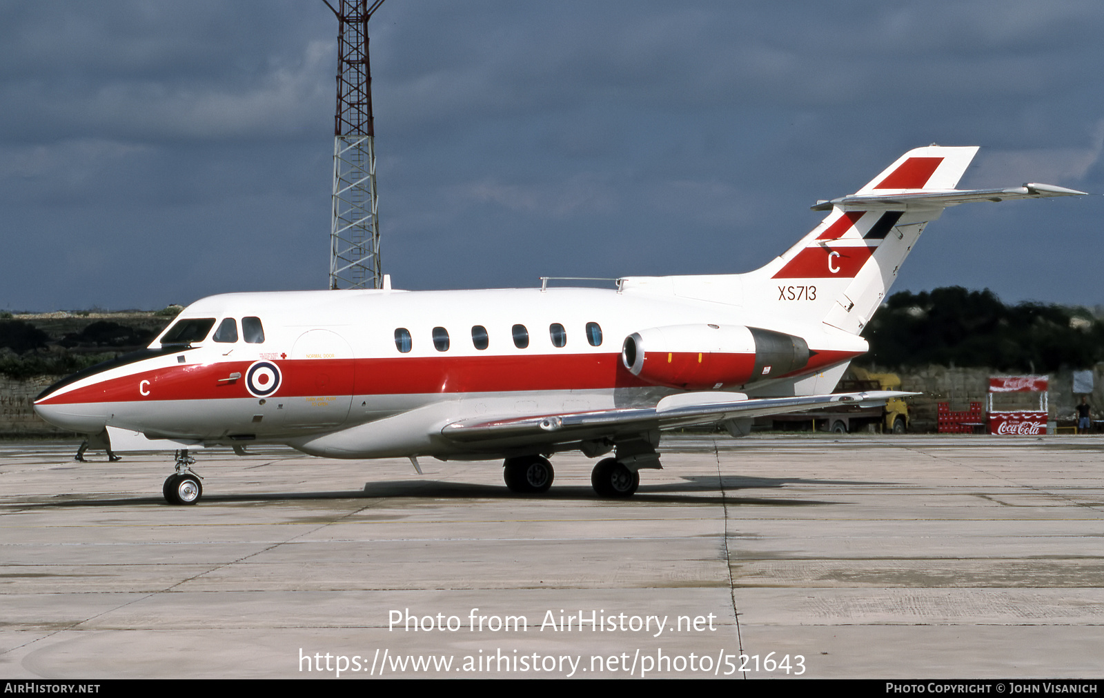 Aircraft Photo of XS713 | Hawker Siddeley HS-125-2 Dominie T1 | UK - Air Force | AirHistory.net #521643