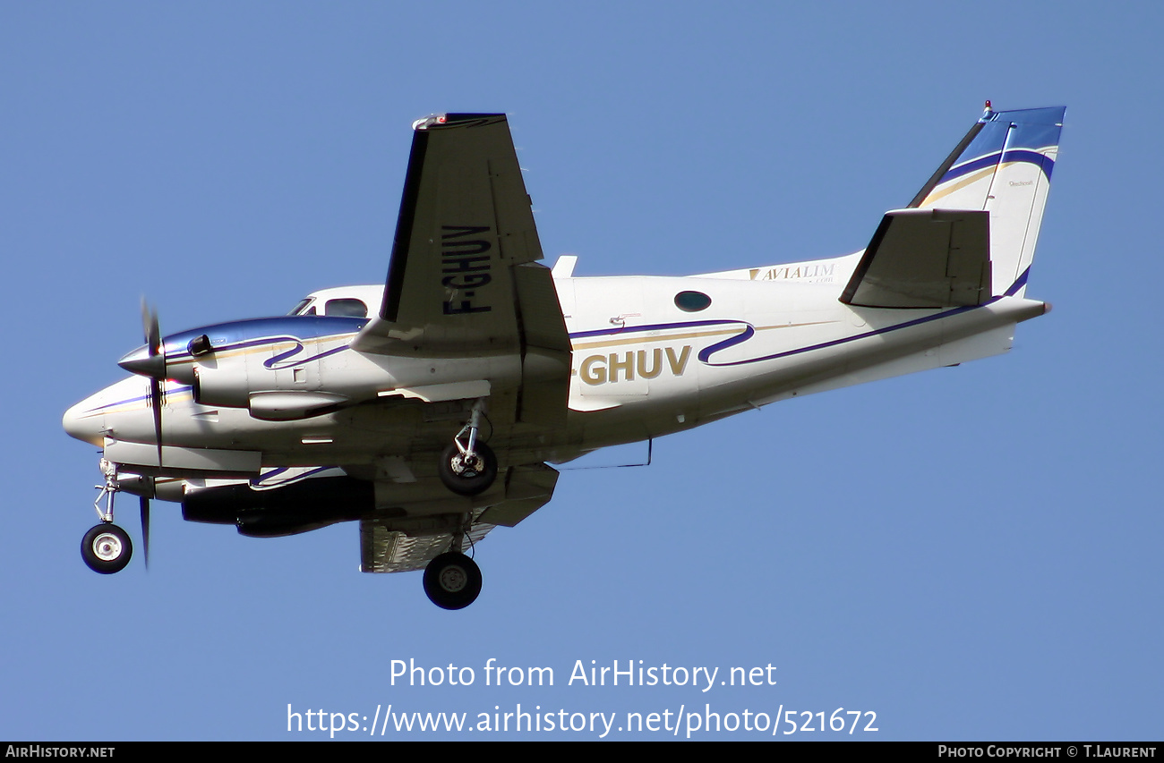 Aircraft Photo of F-GHUV | Beech E90 King Air | AviaLim | AirHistory.net #521672