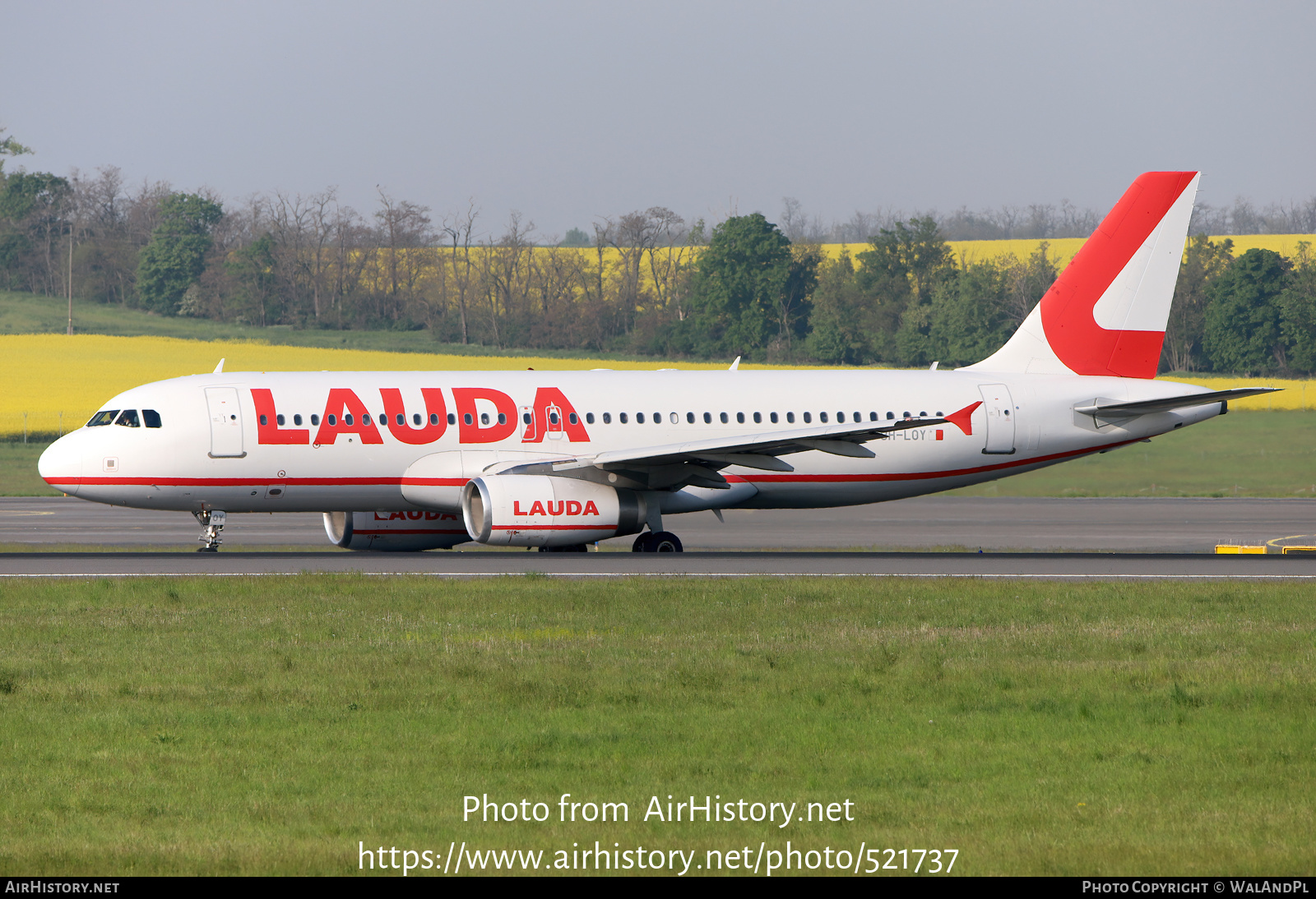 Aircraft Photo of 9H-LOY | Airbus A320-232 | Lauda | AirHistory.net #521737