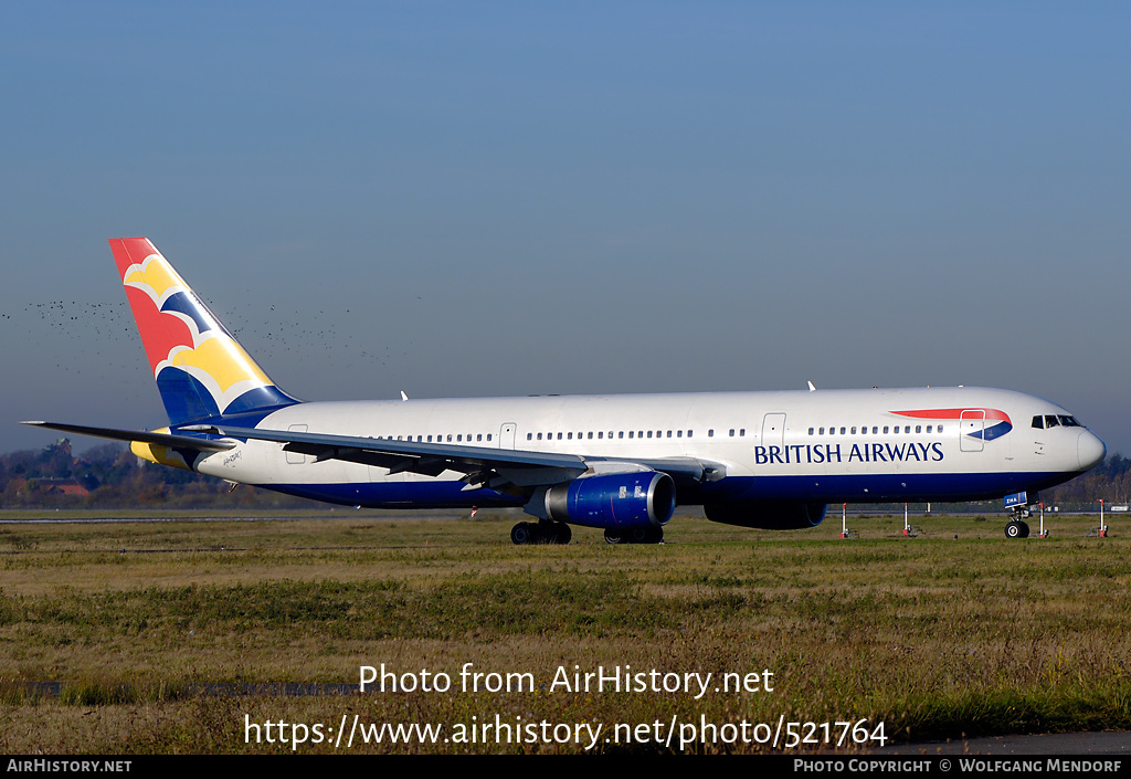 Aircraft Photo of G-BZHA | Boeing 767-336/ER | British Airways | AirHistory.net #521764