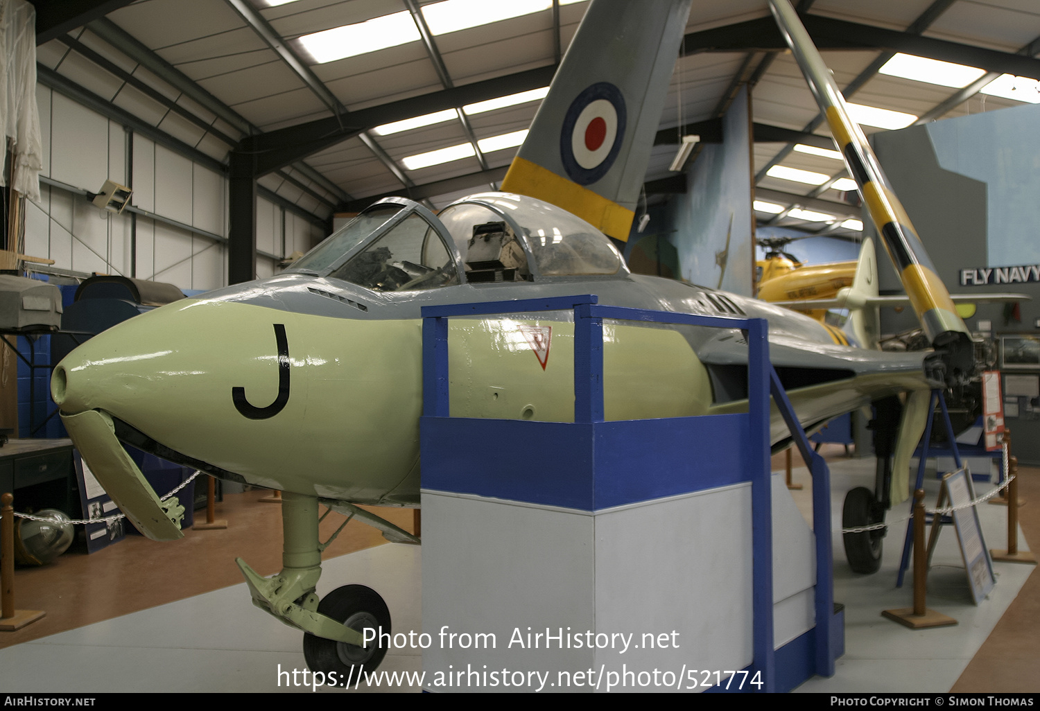 Aircraft Photo of WM961 | Hawker Sea Hawk FB3 | UK - Navy | AirHistory.net #521774