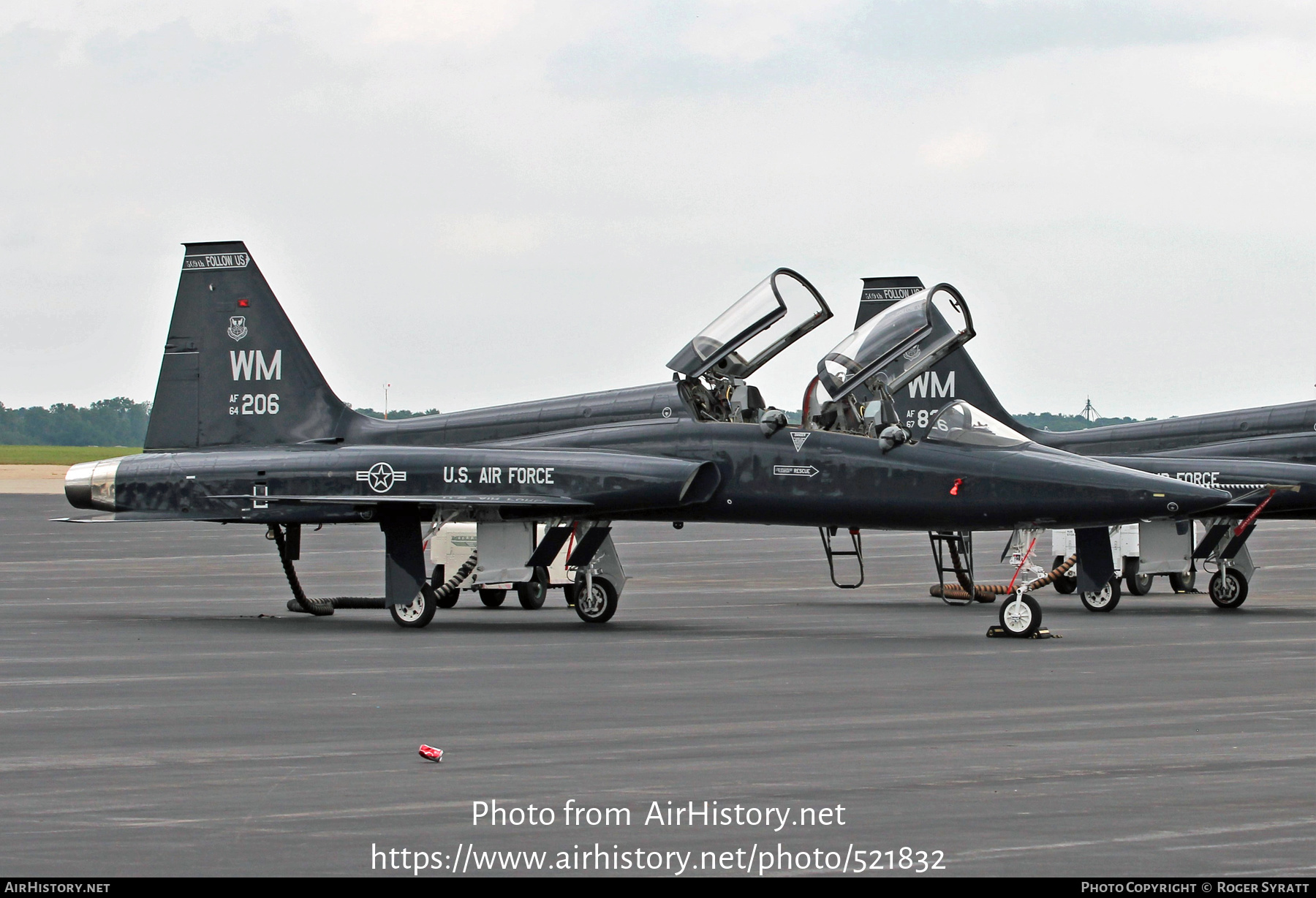 Aircraft Photo of 64-13206 / 64-206 | Northrop T-38A Talon | USA - Air Force | AirHistory.net #521832