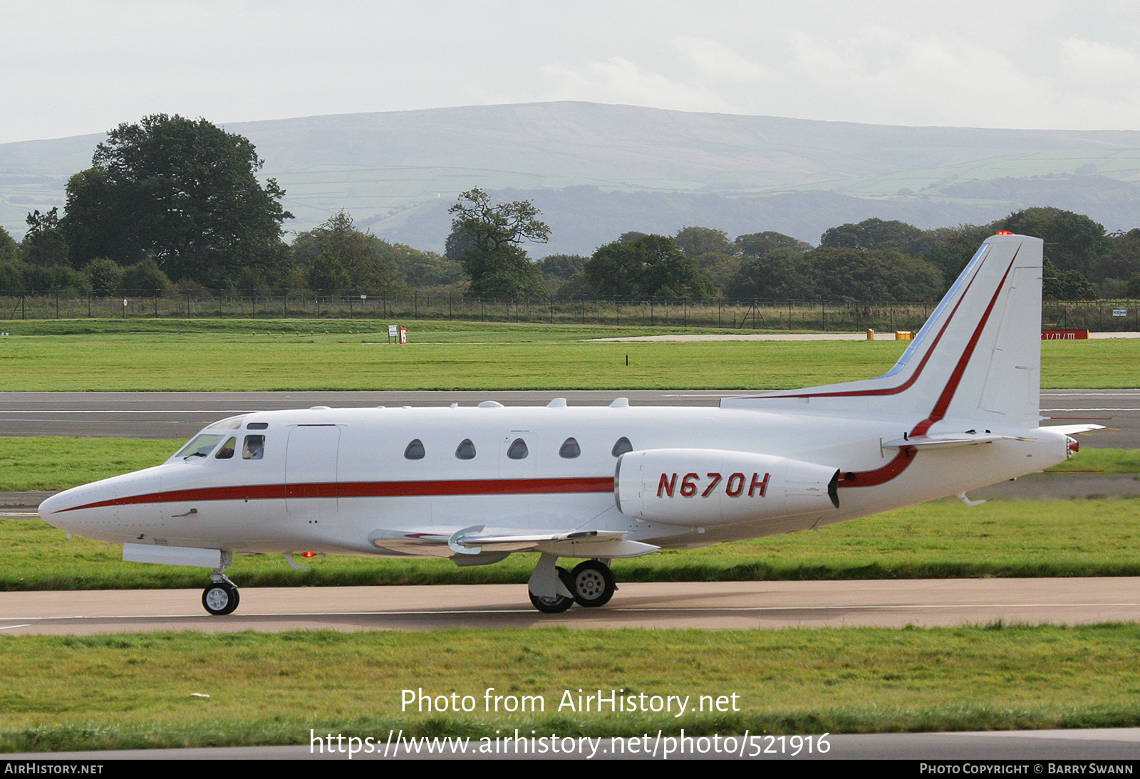 Aircraft Photo of N670H | North American Rockwell NA-465 Sabreliner 65 | AirHistory.net #521916