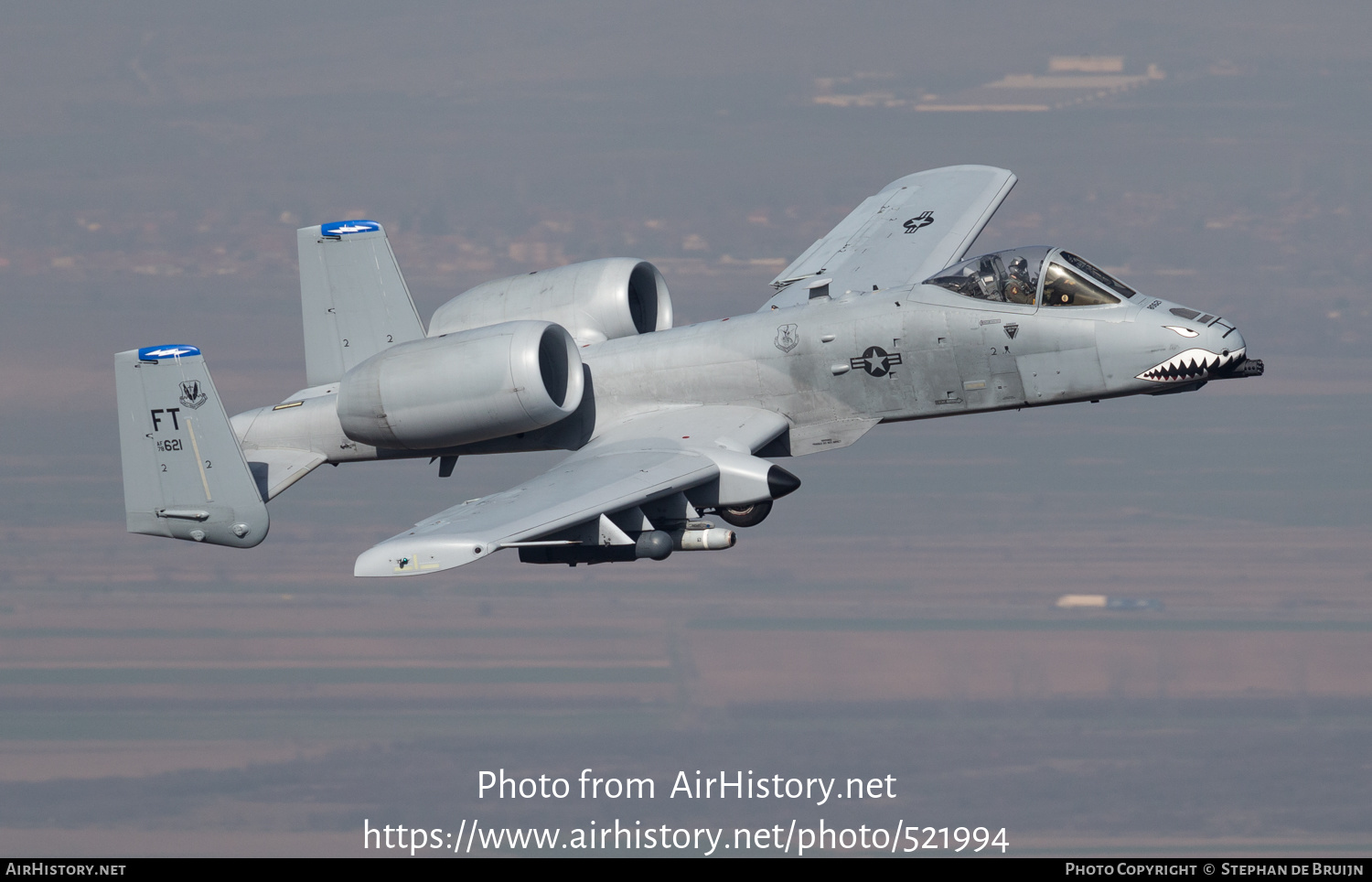 Aircraft Photo of 78-0621 / AF78-621 | Fairchild A-10C Thunderbolt II | USA - Air Force | AirHistory.net #521994