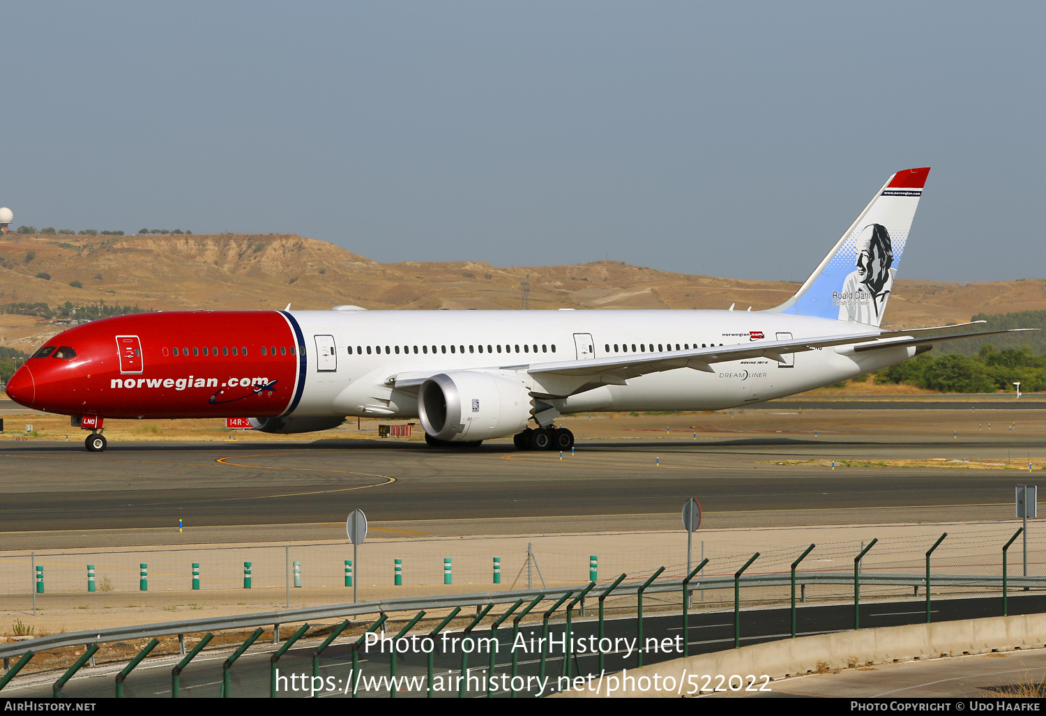 Aircraft Photo of LN-LNO | Boeing 787-9 Dreamliner | Norwegian | AirHistory.net #522022