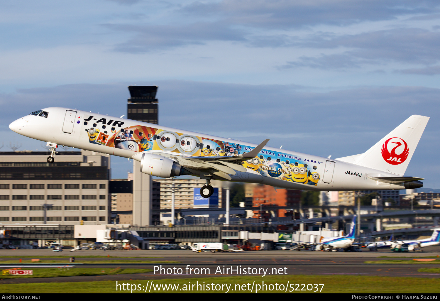 Aircraft Photo of JA248J | Embraer 190STD (ERJ-190-100STD) | J-Air | AirHistory.net #522037