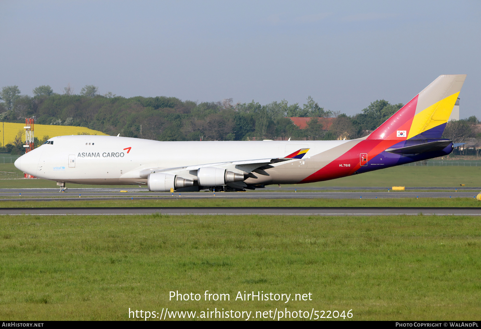 Aircraft Photo of HL7616 | Boeing 747-446F/SCD | Asiana Airlines Cargo | AirHistory.net #522046