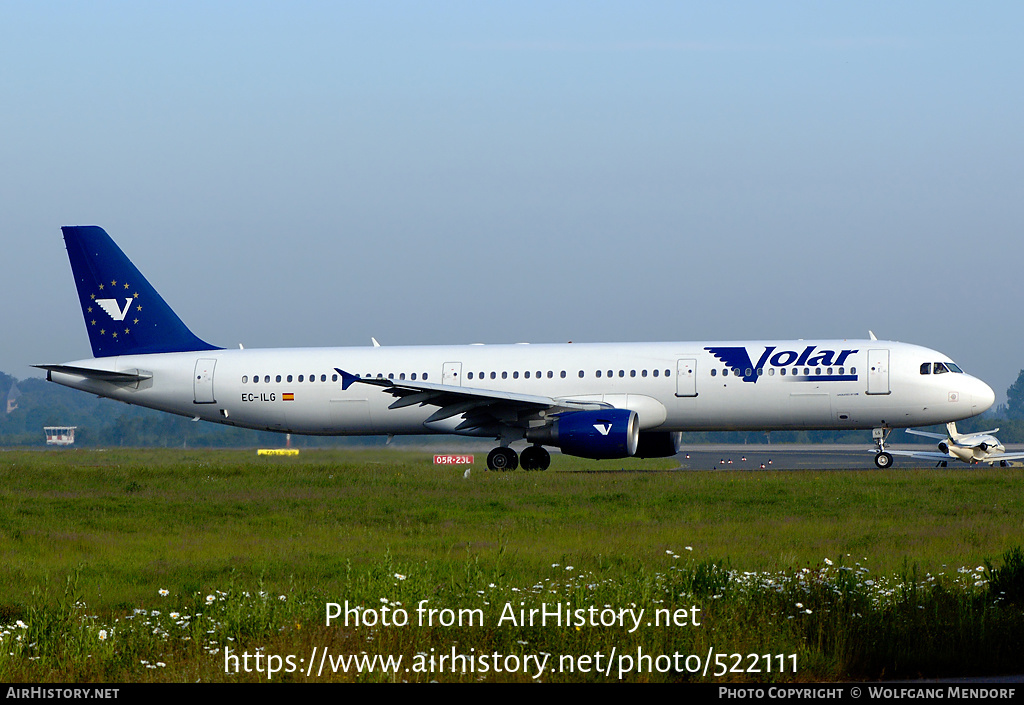 Aircraft Photo of EC-ILG | Airbus A321-211 | Volar Airlines | AirHistory.net #522111