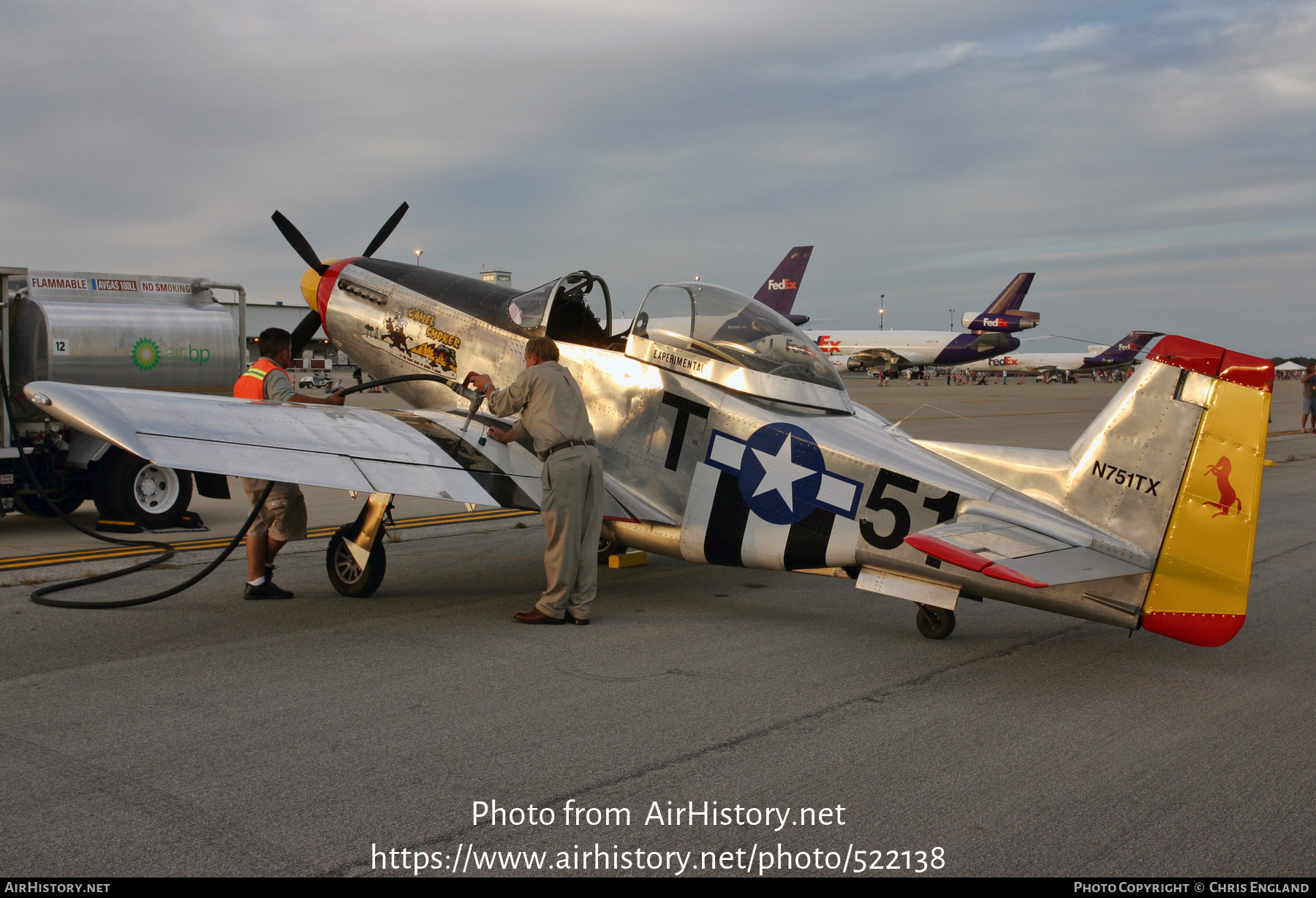 Aircraft Photo of N751TX | Titan T-51 Mustang | USA - Air Force | AirHistory.net #522138