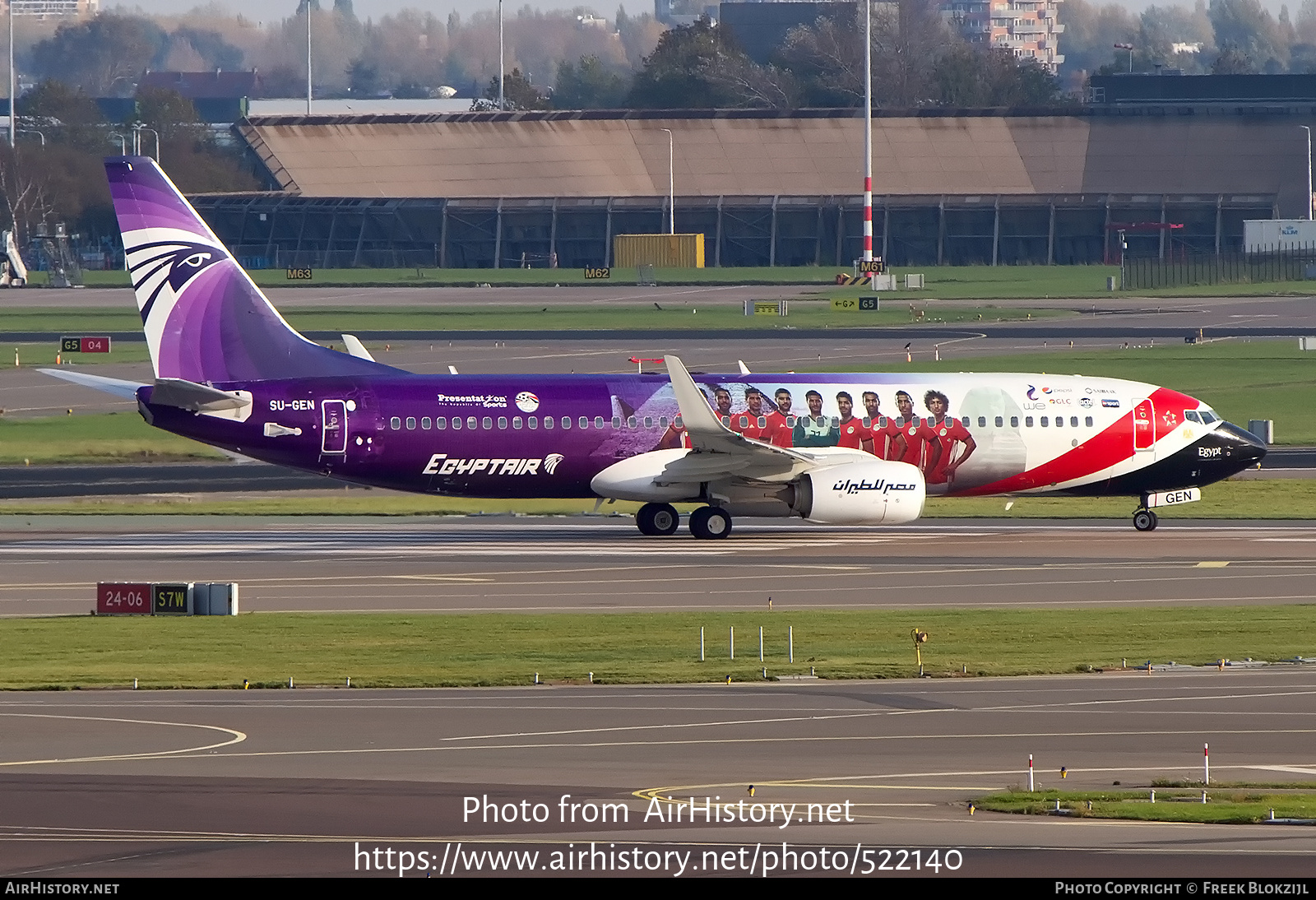 Aircraft Photo of SU-GEN | Boeing 737-800 | EgyptAir | AirHistory.net #522140