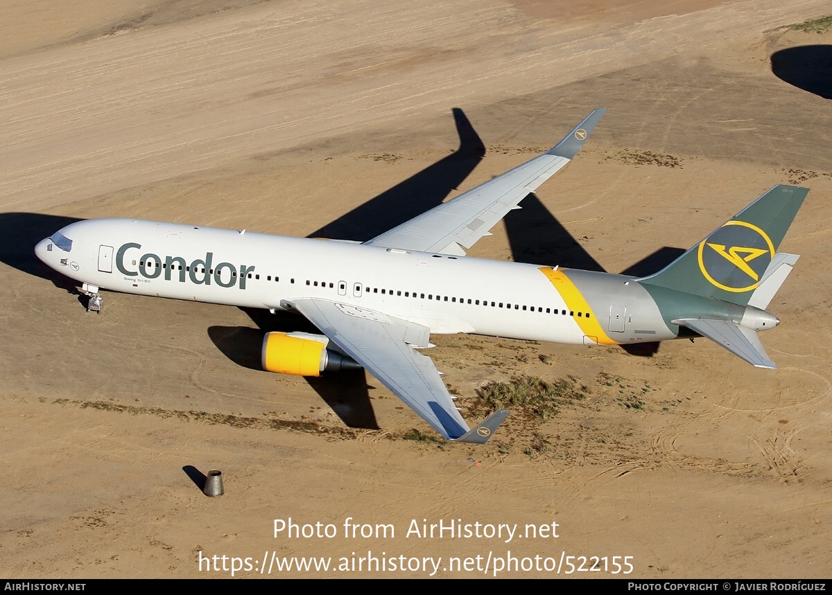 Aircraft Photo of N29383 | Boeing 767-3Q8/ER | Condor Flugdienst | AirHistory.net #522155