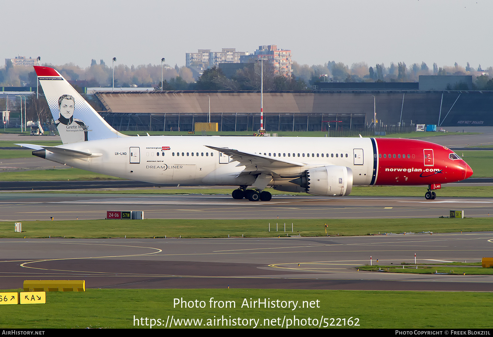 Aircraft Photo of LN-LND | Boeing 787-8 Dreamliner | Norwegian | AirHistory.net #522162