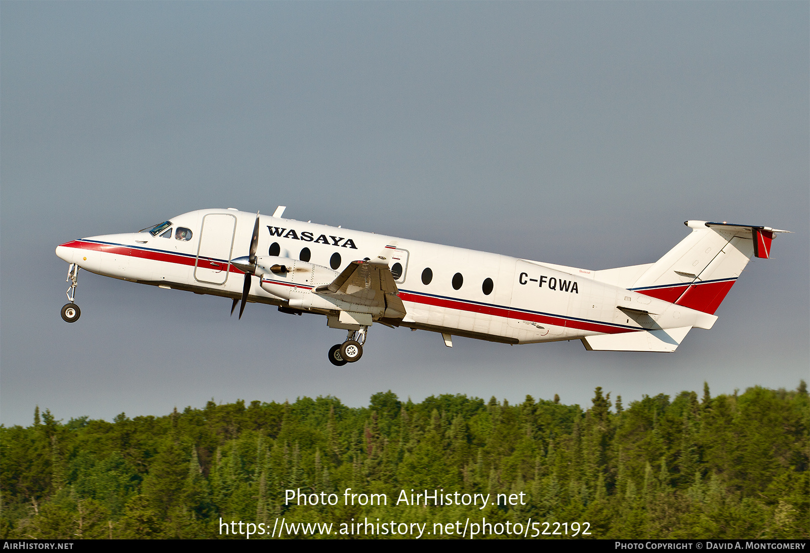 Aircraft Photo of C-FQWA | Beech 1900D | Wasaya Airways | AirHistory.net #522192