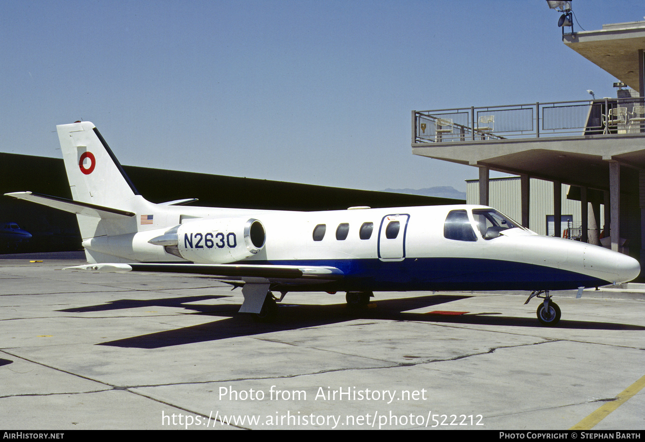 Aircraft Photo of N2630 | Cessna 500 Citation I | Mobil Oil | AirHistory.net #522212