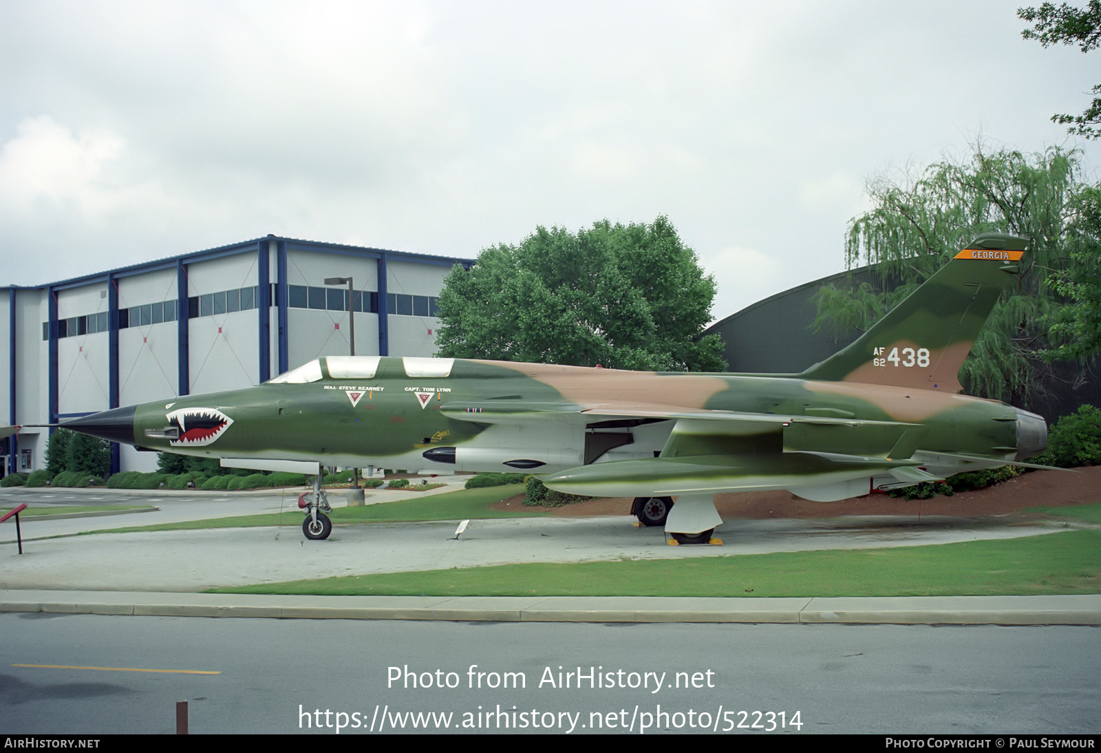 Aircraft Photo of 62-4438 / AF62-438 | Republic F-105G Thunderchief | USA - Air Force | AirHistory.net #522314