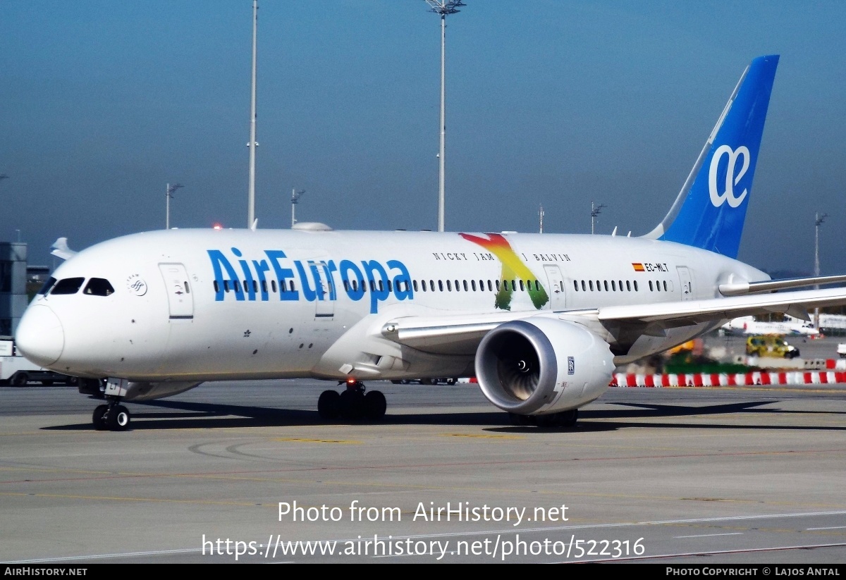 Aircraft Photo of EC-MLT | Boeing 787-8 Dreamliner | Air Europa | AirHistory.net #522316