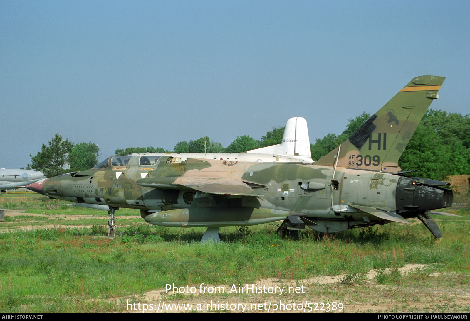 Aircraft Photo of 63-8309 / AF63-309 | Republic F-105F Thunderchief | USA - Air Force | AirHistory.net #522389