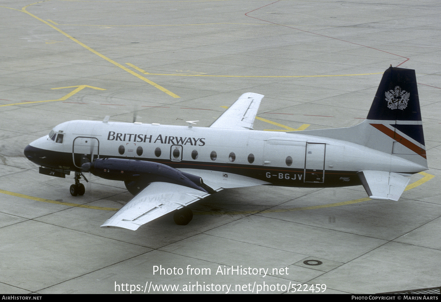 Aircraft Photo of G-BGJV | British Aerospace BAe-748 Srs2B/357LFD | British Airways | AirHistory.net #522459