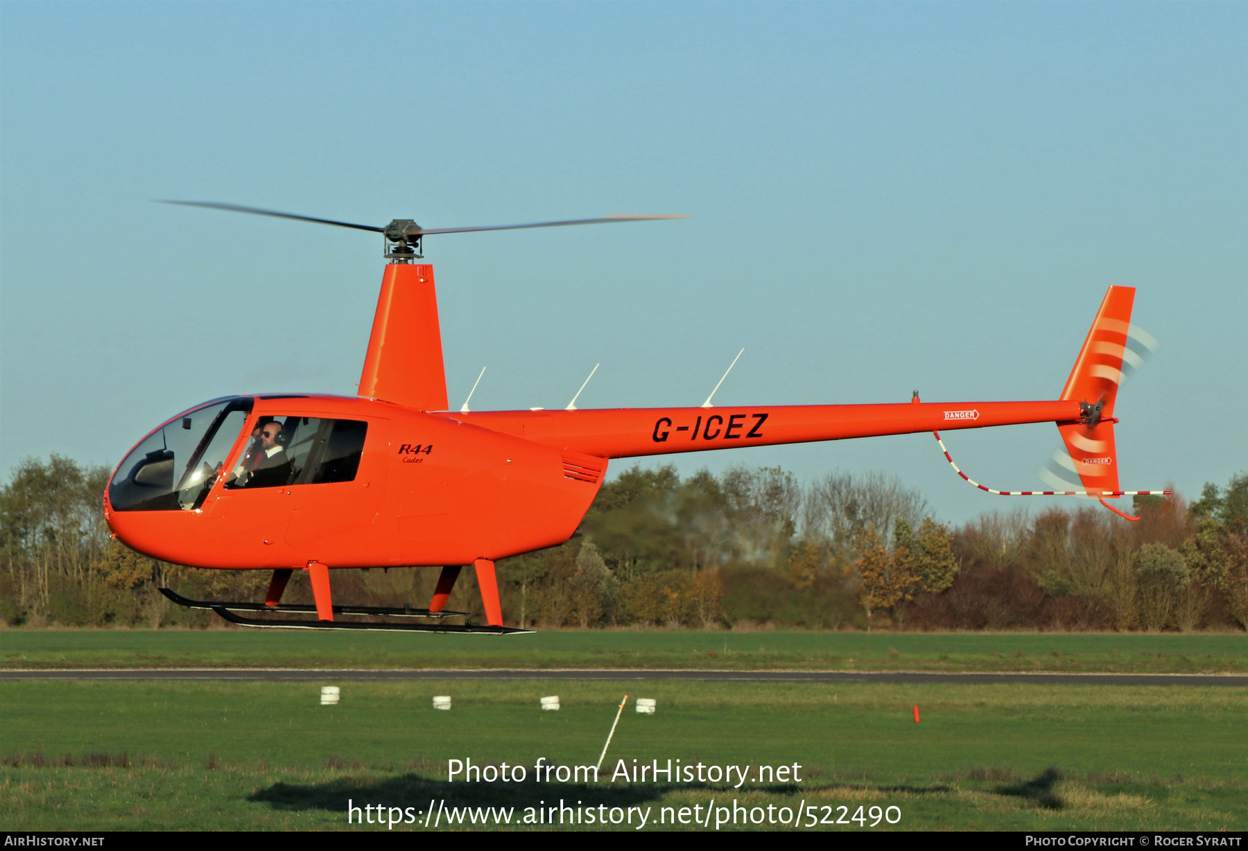 Aircraft Photo of G-ICEZ | Robinson R-44 Cadet | AirHistory.net #522490