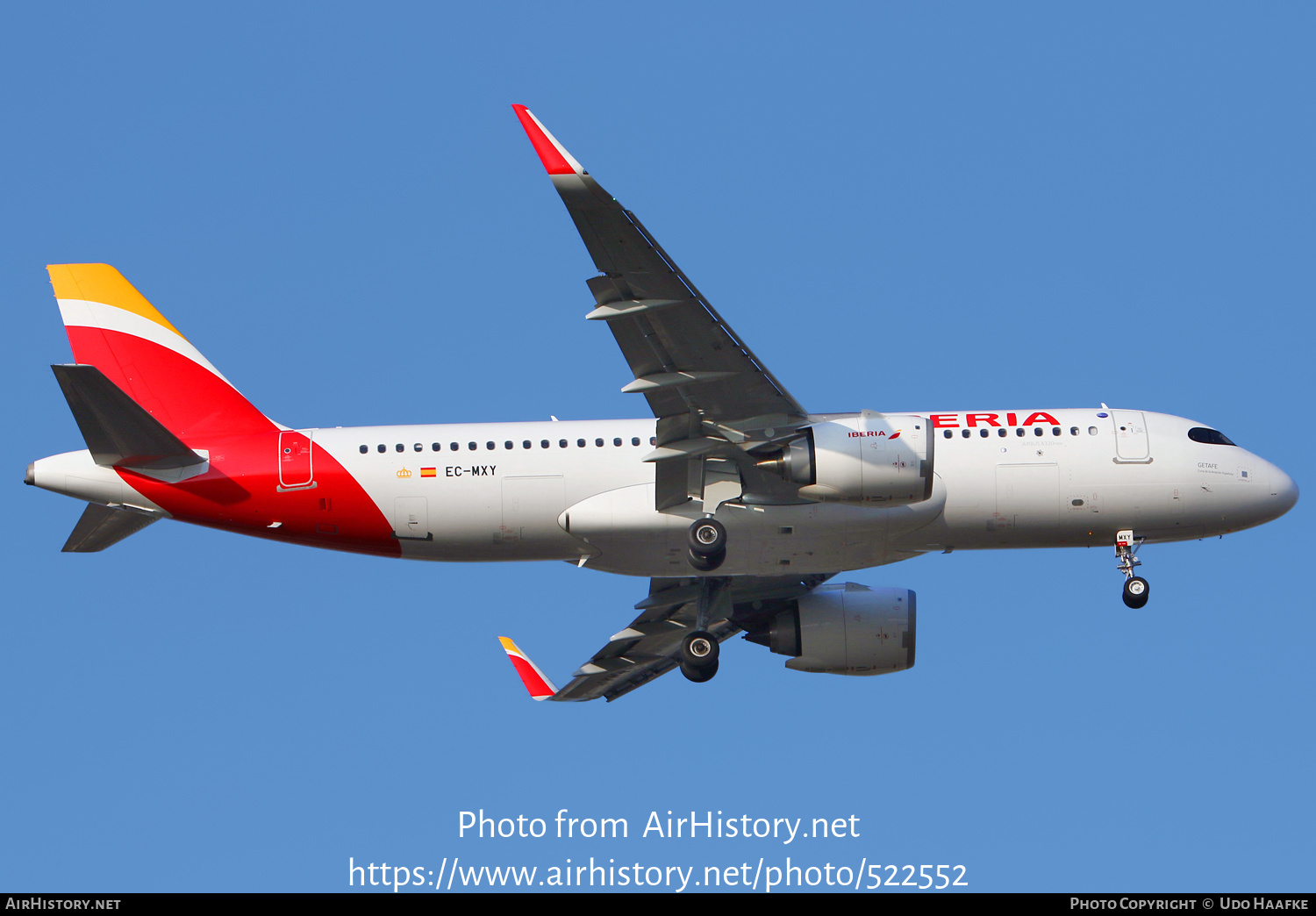 Aircraft Photo of EC-MXY | Airbus A320-251N | Iberia | AirHistory.net #522552