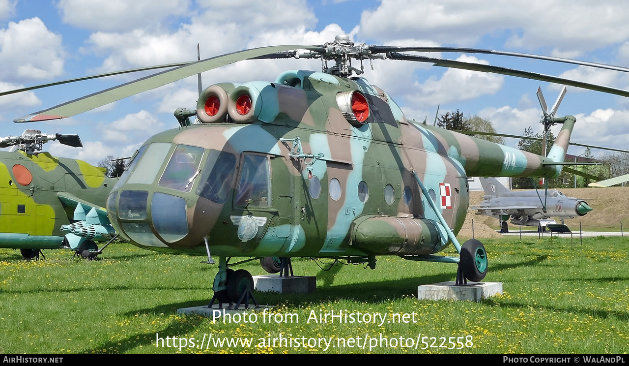 Aircraft Photo of 414 | Mil Mi-8T | Poland - Air Force | AirHistory.net #522558