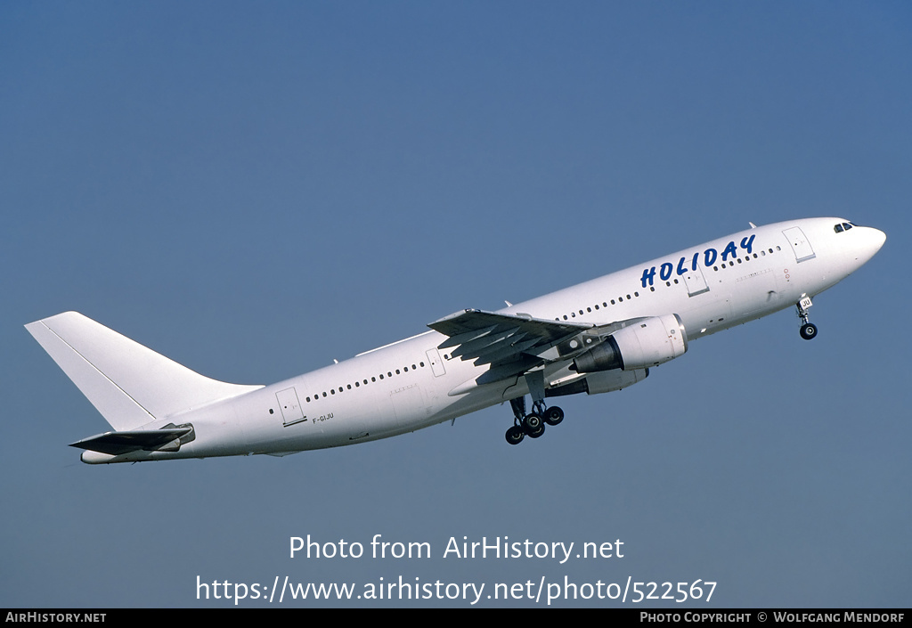 Aircraft Photo of F-GIJU | Airbus A300B4-2C | Holiday Airlines | AirHistory.net #522567