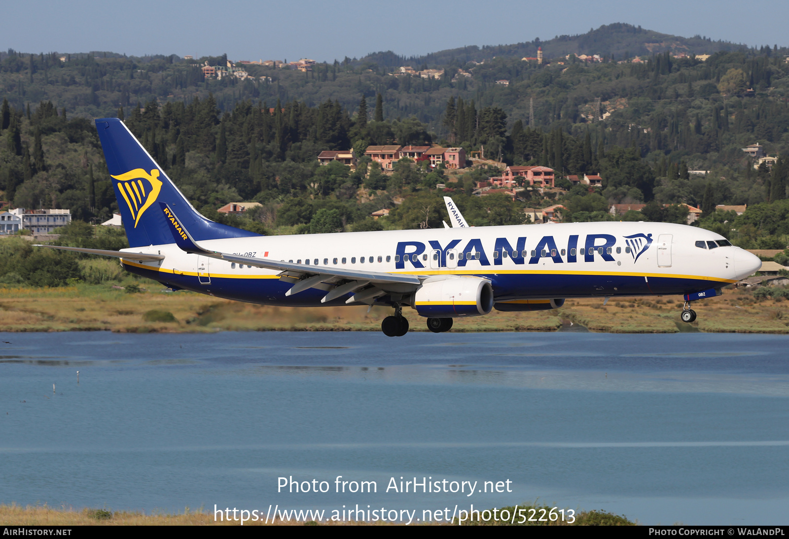 Aircraft Photo of 9H-QBZ | Boeing 737-8AS | Ryanair | AirHistory.net #522613