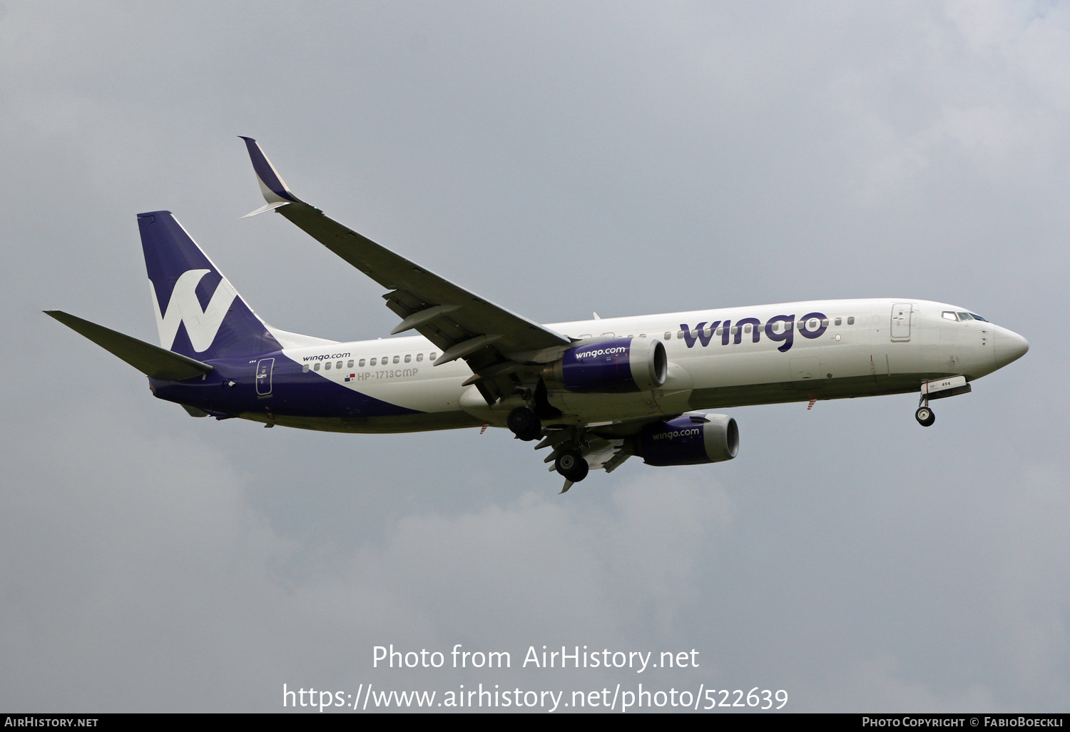 Aircraft Photo of HP-1713CMP | Boeing 737-8V3 | Wingo | AirHistory.net #522639