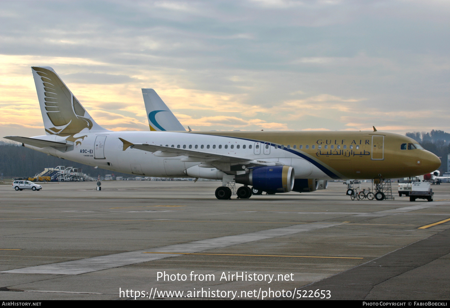 Aircraft Photo of A9C-EI | Airbus A320-212 | Gulf Air | AirHistory.net #522653