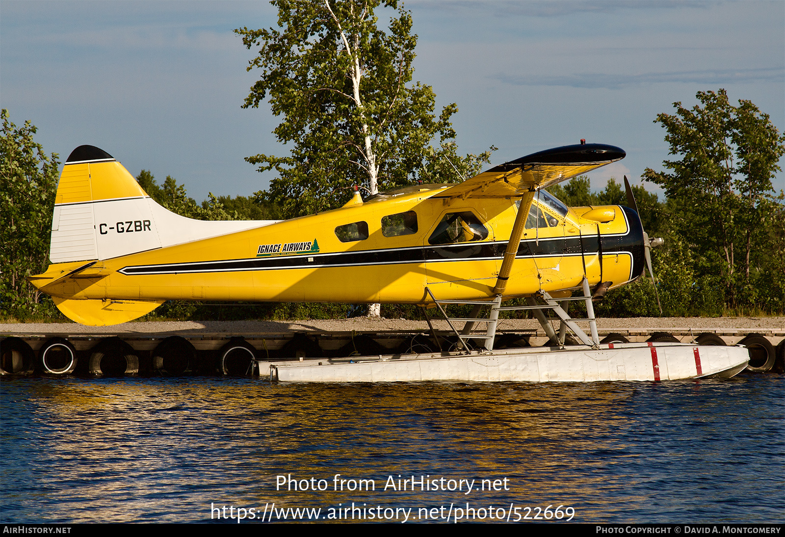 Aircraft Photo of C-GZBR | De Havilland Canada DHC-2 Beaver Mk1 | Ignace Airways | AirHistory.net #522669