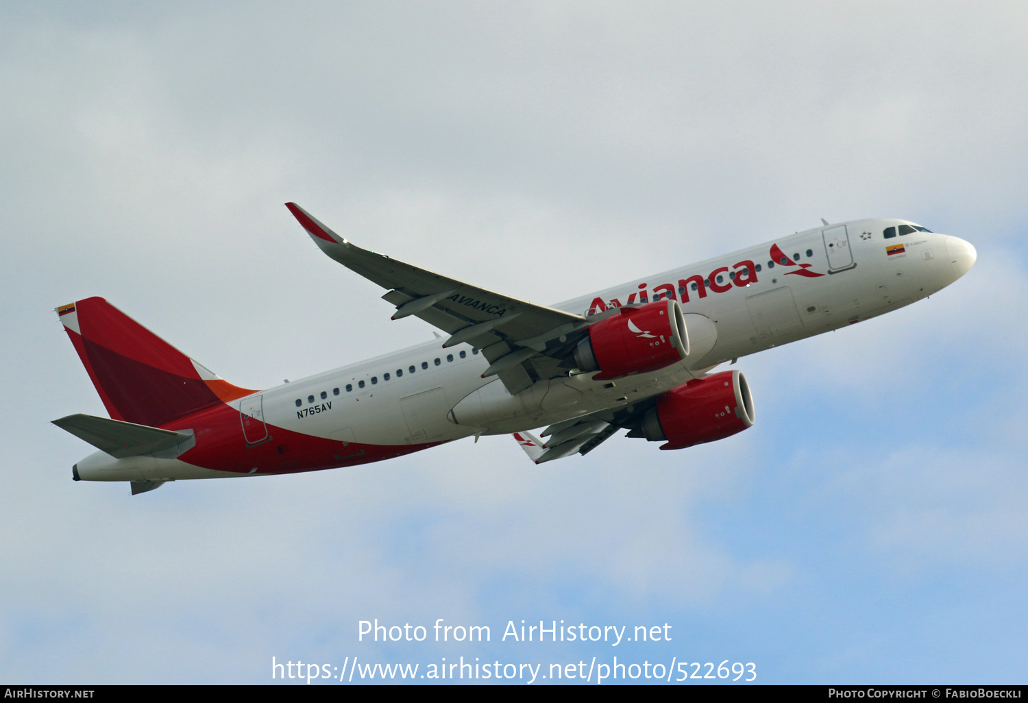 Aircraft Photo of N765AV | Airbus A320-251N | Avianca | AirHistory.net #522693