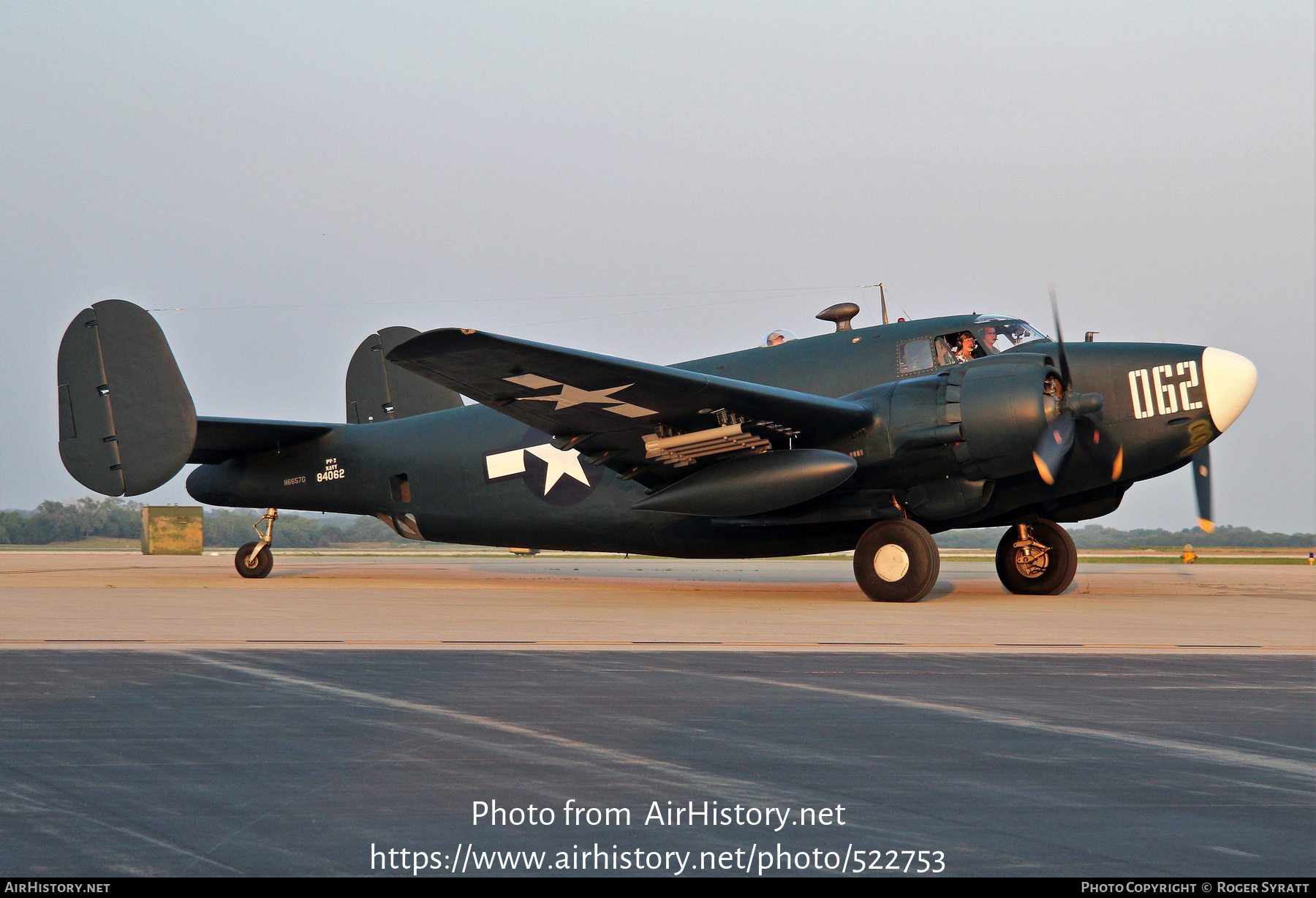 Aircraft Photo of N6657D / 84062 | Lockheed PV-2D Harpoon | USA - Navy | AirHistory.net #522753