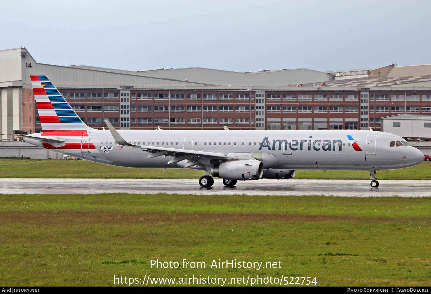 Aircraft Photo of D-AZAB / N117AN | Airbus A321-231 | American Airlines | AirHistory.net #522754