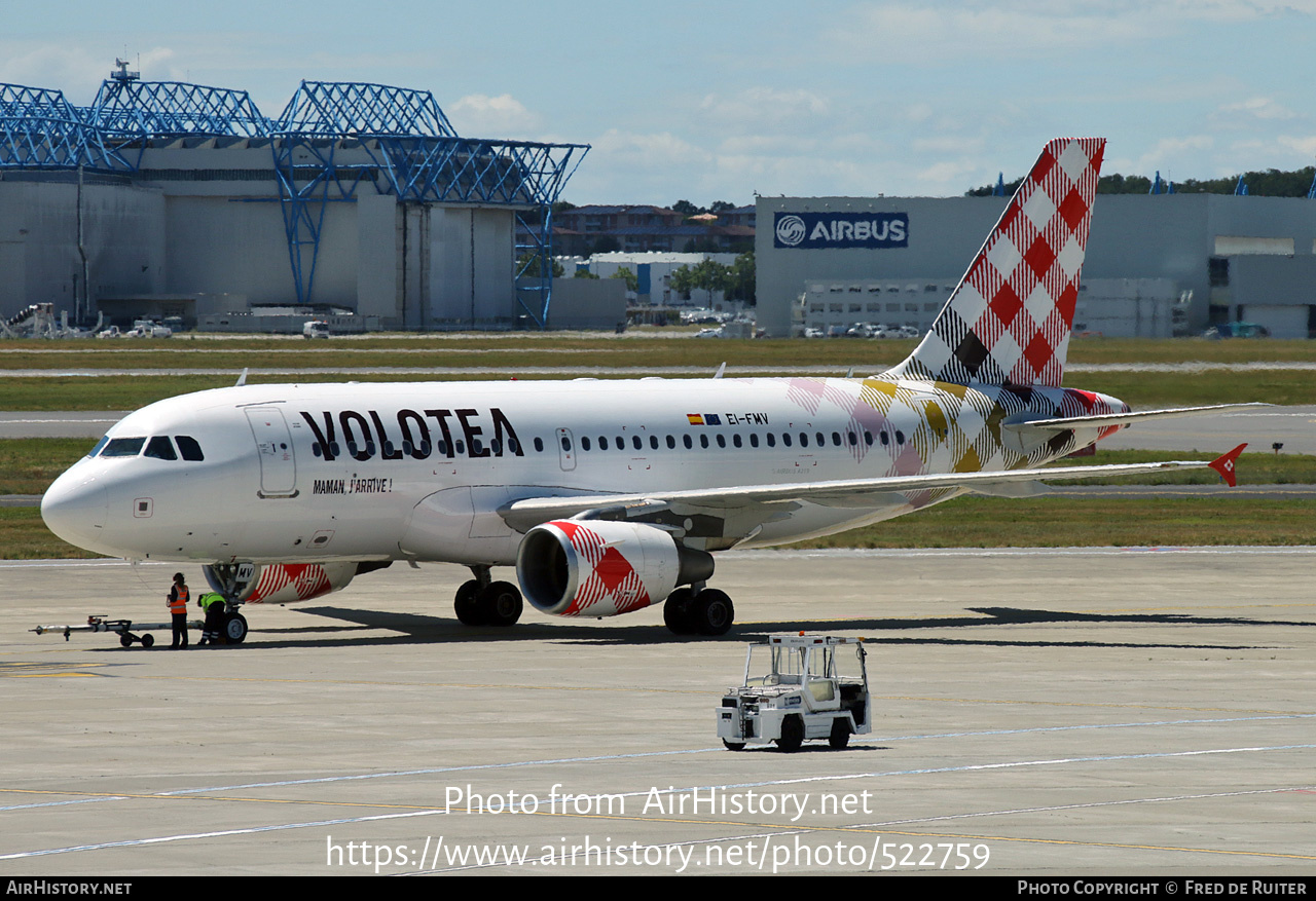 Aircraft Photo of EI-FMV | Airbus A319-111 | Volotea | AirHistory.net #522759