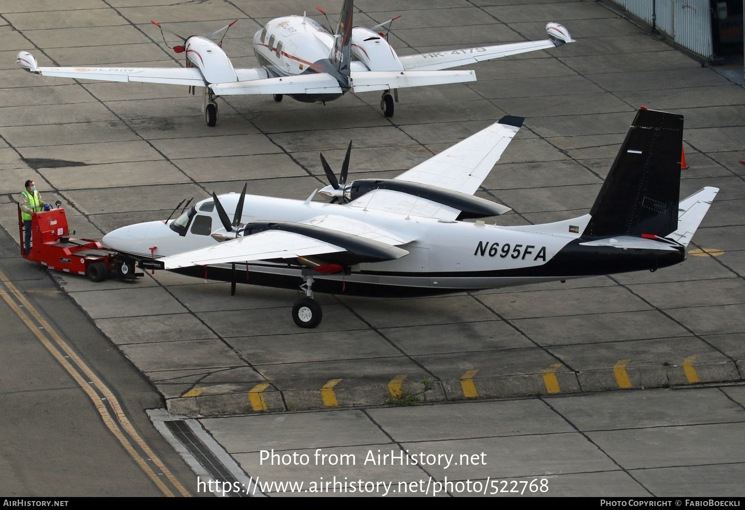 Aircraft Photo of N695FA | Gulfstream American 695A Jetprop 1000 | AirHistory.net #522768