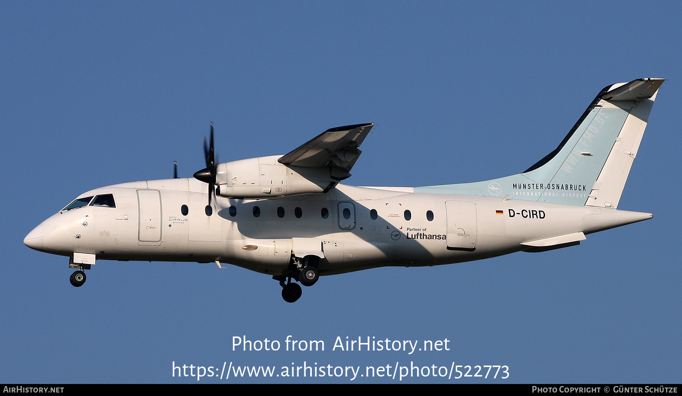 Aircraft Photo of D-CIRD | Dornier 328-110 | Cirrus Airlines | AirHistory.net #522773