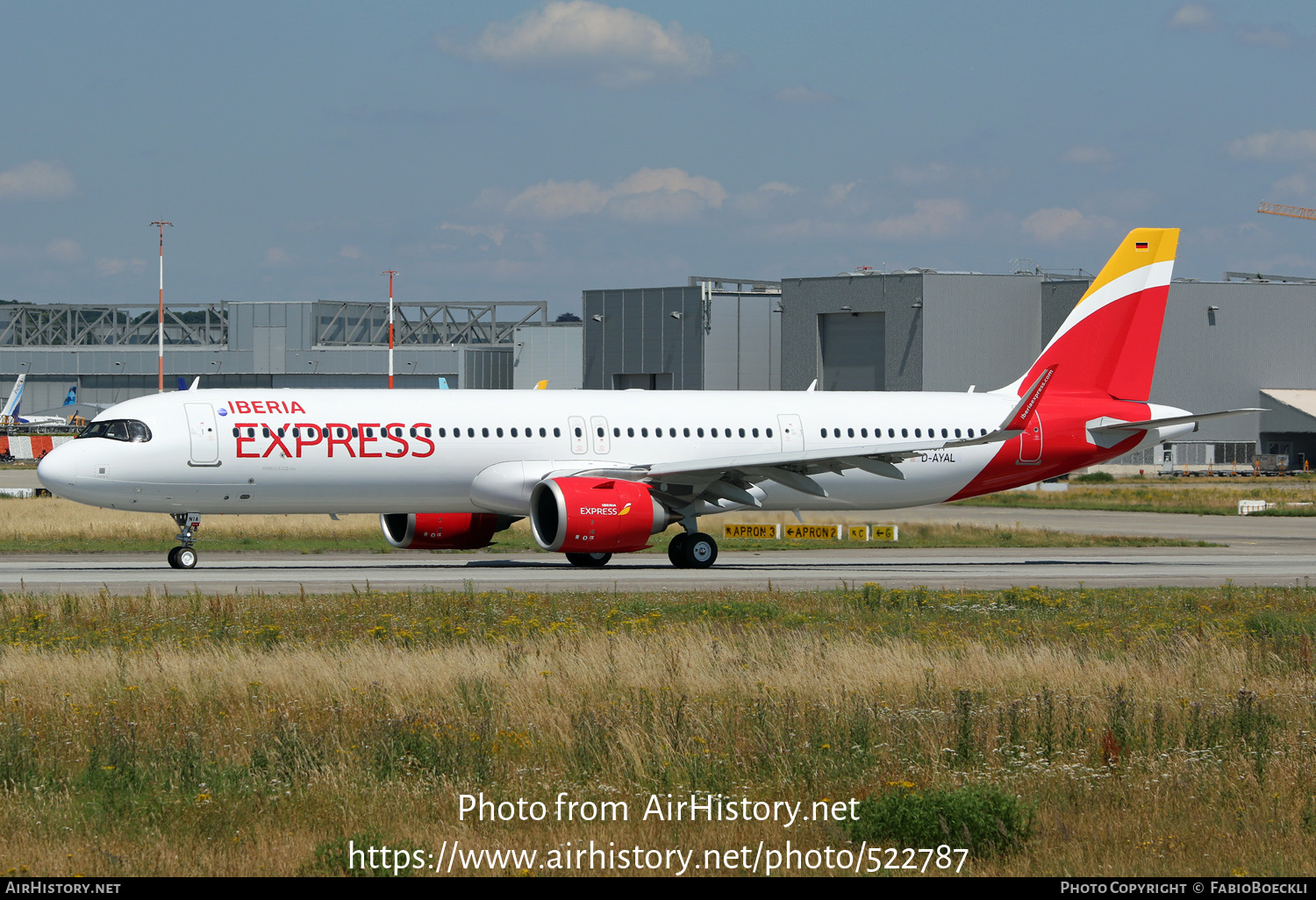 Aircraft Photo of D-AYAL / EC-NIA | Airbus A321-251NX | Iberia Express | AirHistory.net #522787