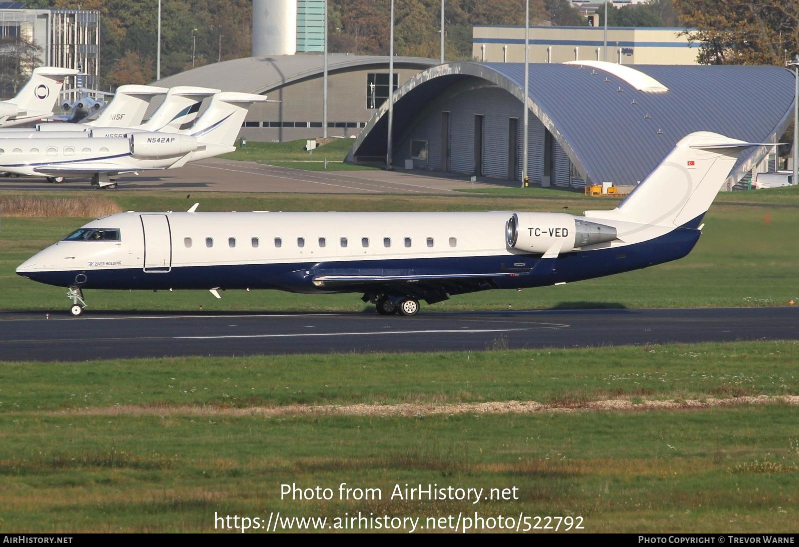 Aircraft Photo of TC-VED | Bombardier Challenger 850 (CRJ-200SE/CL-600-2B19) | AirHistory.net #522792