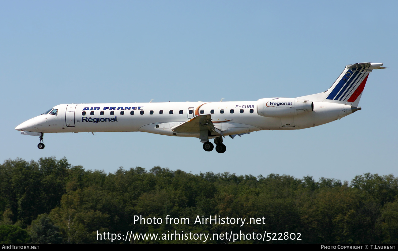 Aircraft Photo of F-GUBB | Embraer ERJ-145MP (EMB-145MP) | Air France | AirHistory.net #522802