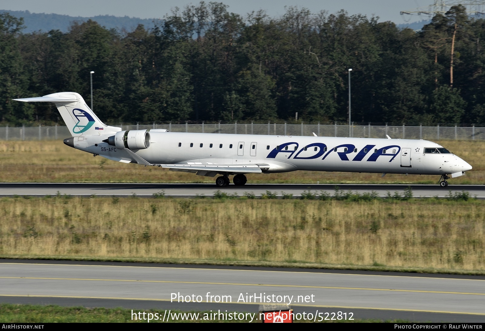 Aircraft Photo of S5-AFC | Bombardier CRJ-900LR (CL-600-2D24) | Adria Airways | AirHistory.net #522812