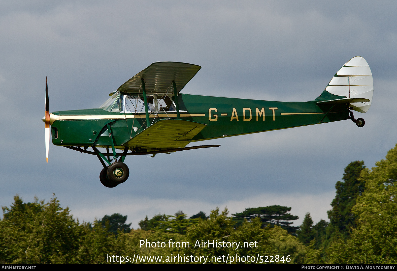 Aircraft Photo of G-ADMT | De Havilland D.H. 87B Hornet Moth | AirHistory.net #522846