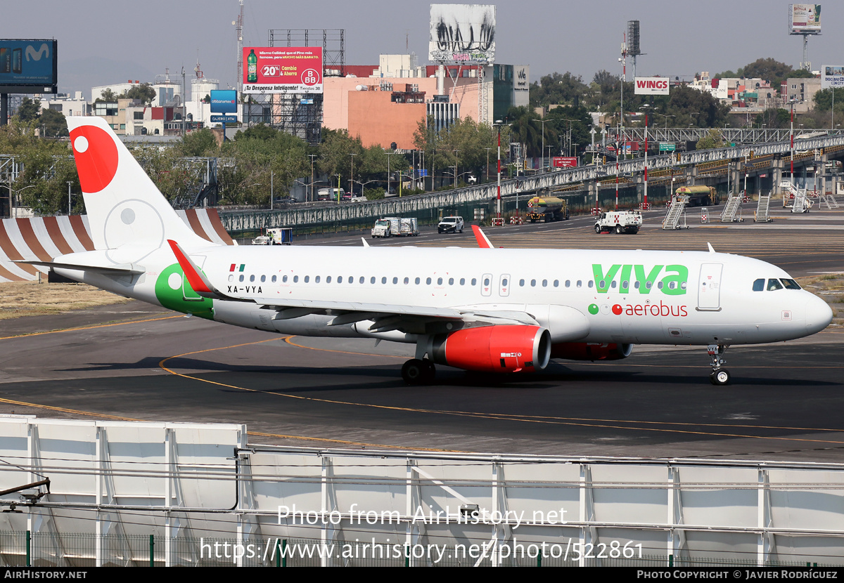 Aircraft Photo of XA-VYA | Airbus A320-232 | Viva Aerobús | AirHistory.net #522861