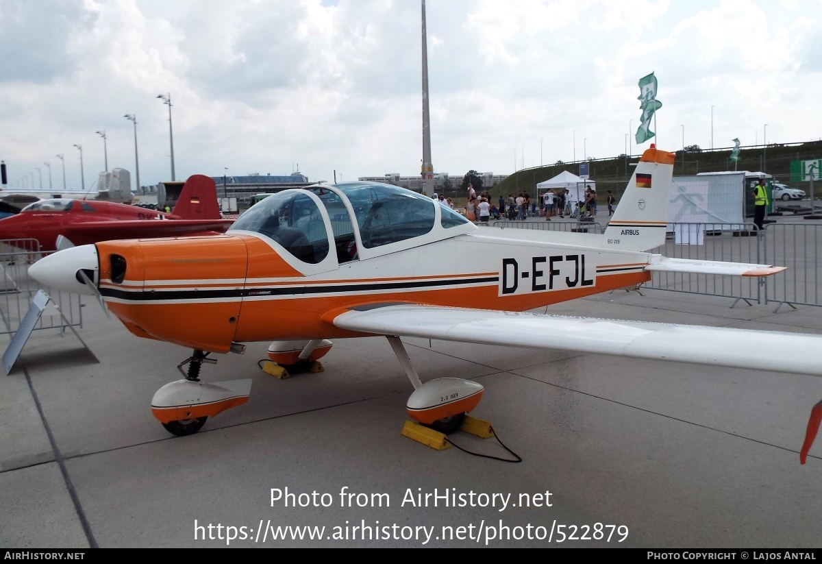 Aircraft Photo of D-EFJL | Bolkow BO-209 Monsun 160RV | AirHistory.net #522879