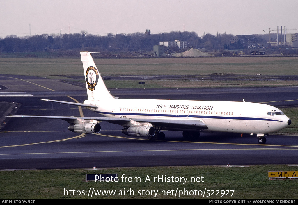 Aircraft Photo of ST-ALL | Boeing 707-338C | Nile Safaris Aviation | AirHistory.net #522927