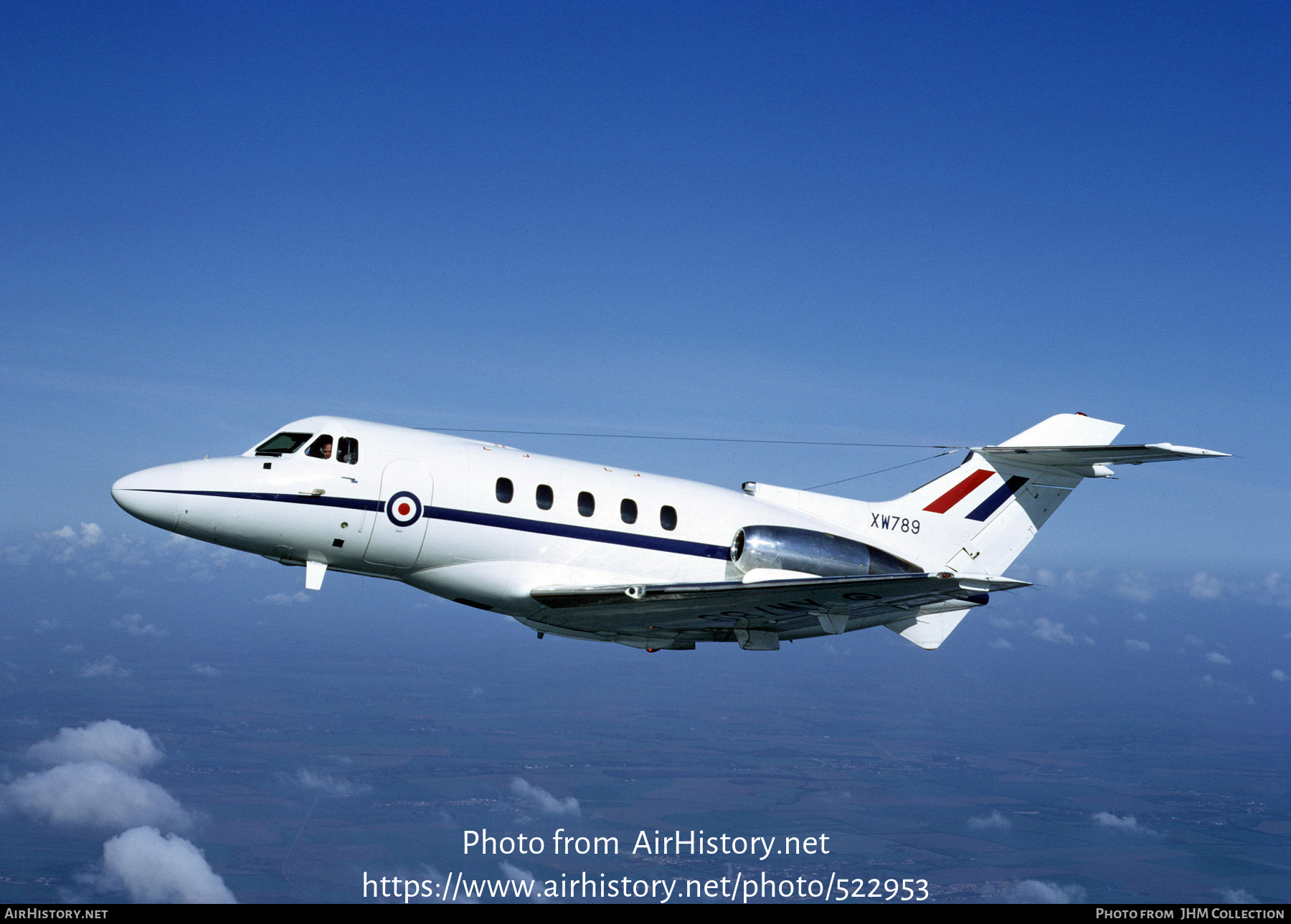 Aircraft Photo of XW789 | Hawker Siddeley HS-125 CC1 (HS-125-400B) | UK - Air Force | AirHistory.net #522953