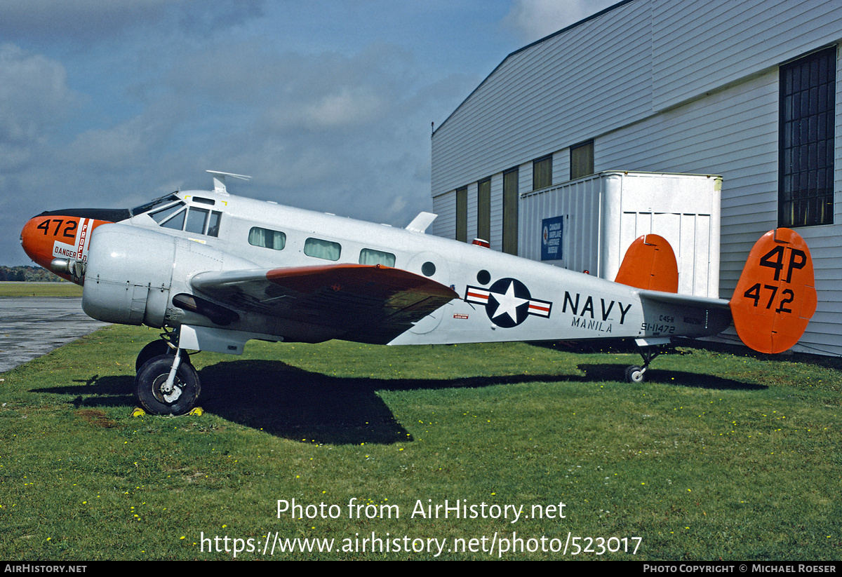 Aircraft Photo of N602DM / 51-11472 | Beech C-45H Expeditor | USA - Navy | AirHistory.net #523017