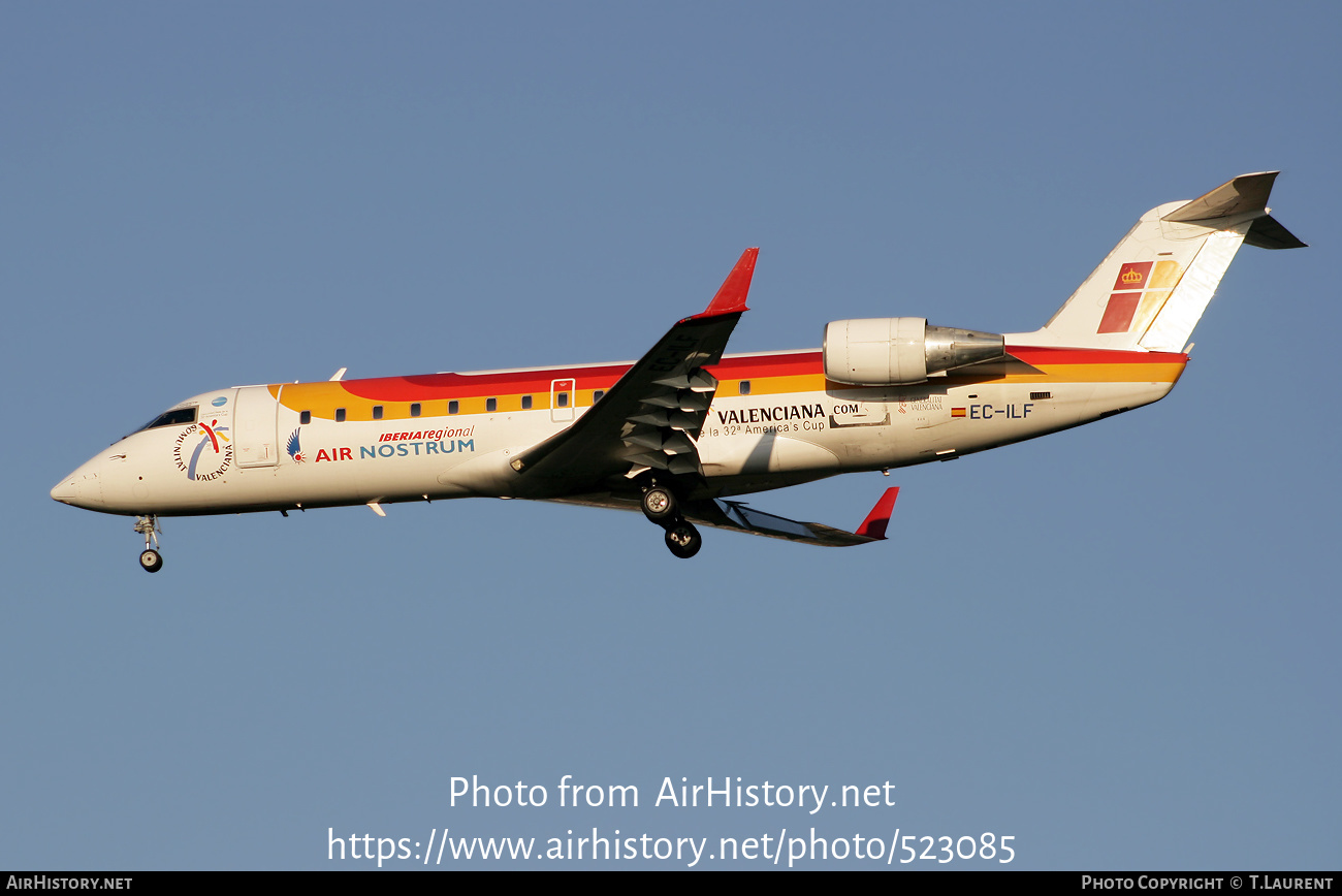 Aircraft Photo of EC-ILF | Bombardier CRJ-200 (CL-600-2B19) | Iberia Regional | AirHistory.net #523085