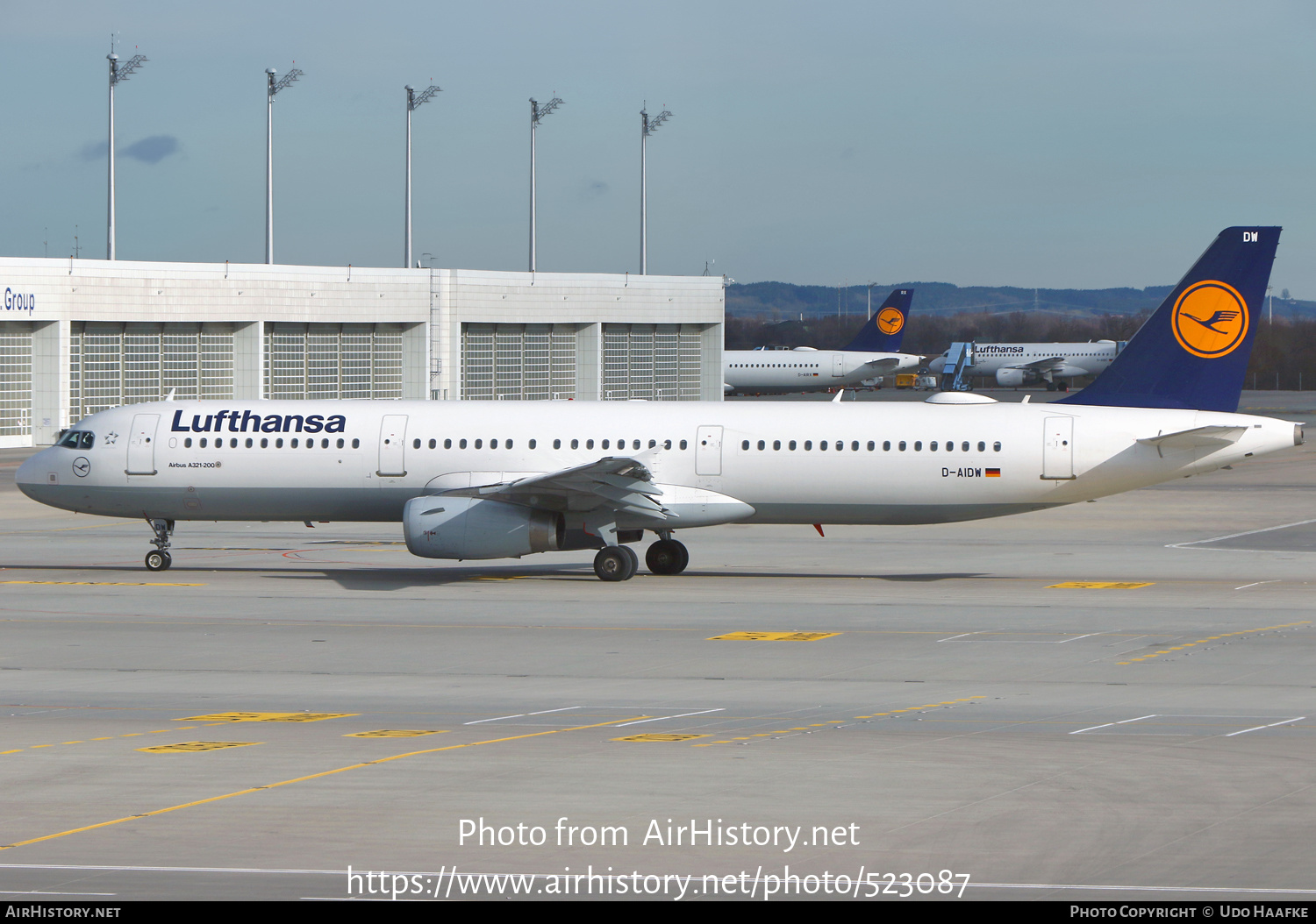 Aircraft Photo of D-AIDW | Airbus A321-231 | Lufthansa | AirHistory.net #523087